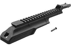 BEGADI Airsoft AK Dustcover, klappbar, mit Rail für Softair AK47 Modelle, aus Aluminium