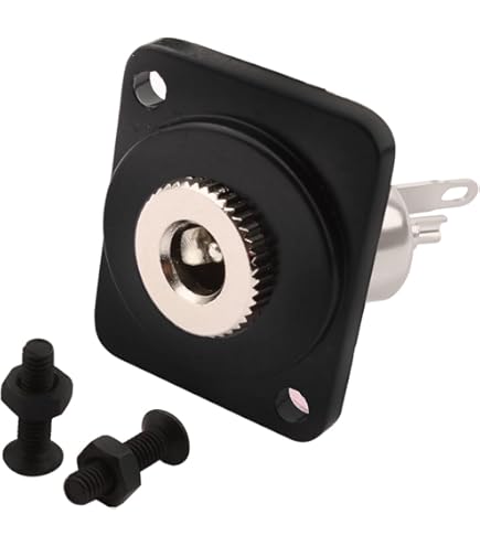 HSEAMALL 5,5 X 2,1 Mm Connecteur De Montage De Panneau