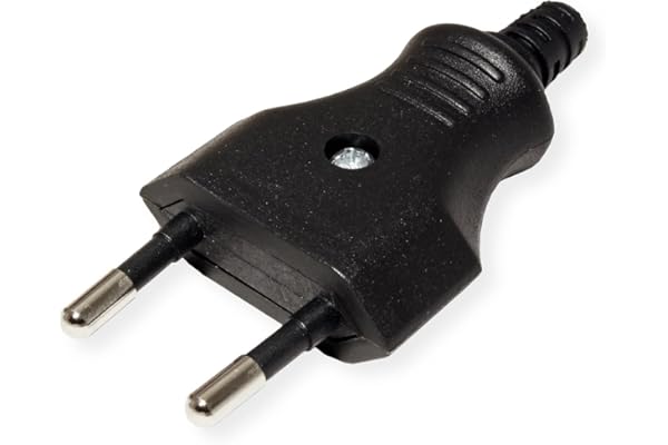 Bachmann 900002 2P prise électrique noire 250 V; 2,5 A