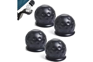 JCTRRJ 4 Stück Anhängerkupplung Kappe, Anhängerkupplung Abdeckung, Abdeckung Anhängerkupplung, Kappe Anhängerkupplung, Schutzkappe Anhängerkupplung, Anhängerkupplung Schutzkappe