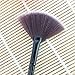 CHIC*MALL 1Pc Portable Slim Fan Shape Powder Concealor Blending Foundation Makeup Brush