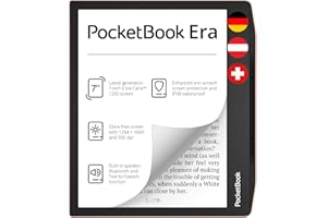 PocketBook Era e-Book Reader (64 GB Memory, 17.8 cm (7 Inch) E-Ink Carta 1200 Touchscreen, SMARTlight Backlight, Wi-Fi, Bluetooth) Sunset Copper