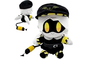 FYDZBSL Murder Drones Peluche, Murder Drones Peluche Bambola, Peluche Bambola Giocattolo Morbido Cuscino Cartone Animato Personaggi Pupazzo Peluche Bambola per Fan Collezione, Regali Compleanno Bambini