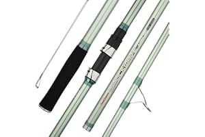 Seaquest 3 Piezas de Poste de la Barra Surf Casting portátil caña de Pescar de Giro Recorrido de la Varilla girando