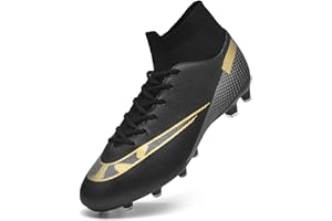 Unitysow Zapatos de Fútbol Hombre Spike Aire Libre Profesionales Atletismo Training Botas de Fútbol Zapatillas de Deporte