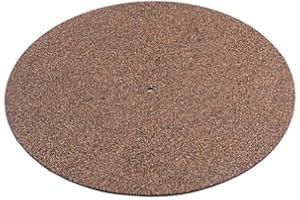 Alnicov New Cork & Rubber Turntable Platter Mat Slipmat Anti-Static For LP Vinyl Record