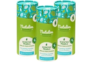 ‎NATULIM Natulim Perły zapachowe - Perły zapachowe do odzieży, trwały zapach, bez szkodliwych substancji chemicznych, odpowiednia dla wrażliwej skóry i wszelkiego rodzaju odzieży, 90 prań, opakowanie 3 sztuki