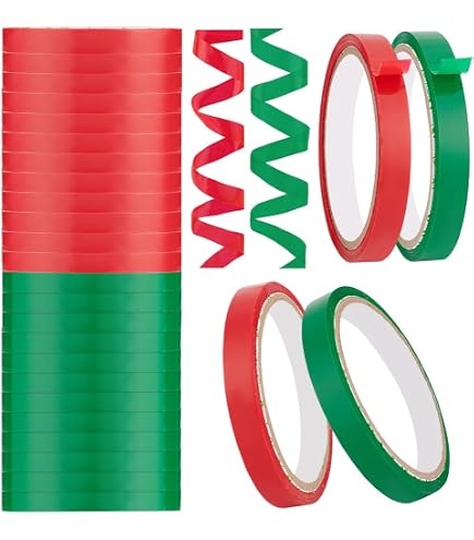 10 Rotoli Nastro Sigillante Per Sacchetti Verdura &ndash; Collo D'Oca, Blu, 12mm X 40m