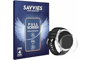 Savvies 4 Stück Full-Screen Schutzfolie für Knauermann Pro 4 2026 Full-Cover Displayschutz-Folie mit Installationshilfe [3D Curved, Transparent]