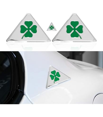 Emblème « Trèfle QV » Original - Pièce Auto De Rechange, Référence 50522052, Augustin Group - 10