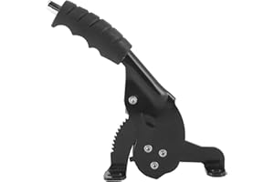 Lwuey Palanca de Freno Delantero con Mango Universal, Mano ATV Kart Aleación Estacionamiento Vehículo Eléctrico Tercera Rueda Buggy Aventuras Barro Montañas Motocicleta Estable Accesorio Negro