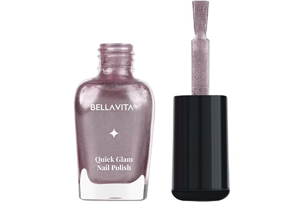 BELLAVITA Nail Polish Vibrant Color Lustrous Shine Long Lasting Chip Free Fast Dry Formula Smooth Application Girl Dinner Nail Paints for Women 10 Ml