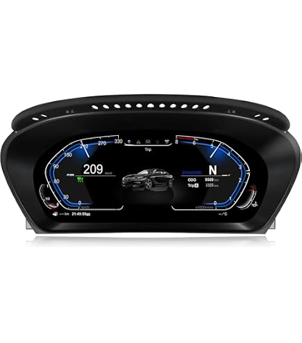 Compteur De Vitesse Digital 10 Pouces Pour BMW Série 3 E90 2005-2012 - Écran HD, Linux, Plug & Play