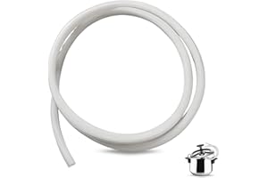 CHEFZOCO Junta Olla a presion, Anillo de Sellado Olla presión, Goma Cacerola presión, Longitud 900 mm, Grosor 7 mm, Compatible con Magefesa 12 litros, Apto para ollas antes de 2013