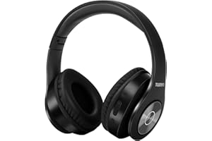 TUINYO Auriculares Bluetooth Inalámbricos, Auriculares Estéreo Inalámbricos 35H Tiempo de Juego con Bajos Profundos, Orejeras de Proteína de Memoria Suave …