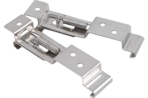 GRAPID Automotive® Supporto per targa senza telaio in acciaio inox – Supporto universale – Nessuna oscillazione – Nessuna vibrazione – Fissaggio invisibile