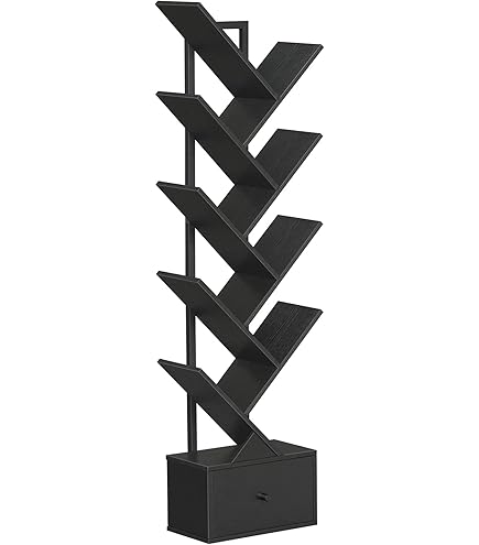 Bibliothèque à 9 étages En Forme D'arbre Pour Livres Et CD - Peut