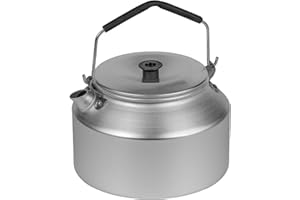 Trangia Accesorio para hervidor de Agua de Aluminio, 3,6 cm, Grande, Color Plateado