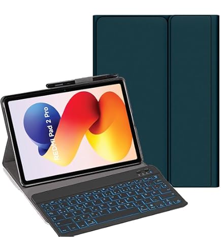 Clavier Pour Tablette Redmi Pad SENGBIRCH Étui Clavier Bluetooth Pour Xiaomi Pad 7/7 Pro 11,2 2024 - Clavier Allemand QWERTZ Clavier Tablette Xiaomi Clavier Pour Tablette Redmi Pad SENGBIRCH Étui Clavier Bluetooth Pour Xiaomi Pad 7/7 Pro 11,2 2024 - Clavier Allemand QWERTZ Clavier Tablette Xiaomi