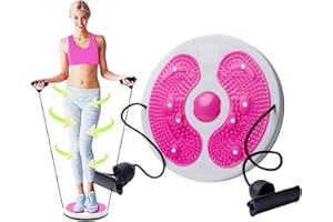 NOVAWELL Waist Whisper Waist Trainer for Weight Loss,Twister Exercise for Waist，Fat Burners for Women Weight Loss,Waist Sculptor Machine Twister with Foot Massage,Home Gym Equipment