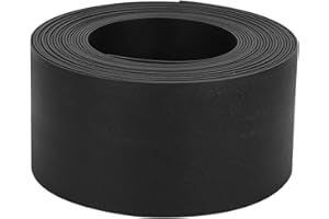 Einfeben Rasenkante Mähkante Rasen 10m x 14cm witterungsbeständigen Gartenumrandung Beeteinfassung Beetumrandung Profilkante Pflasterstein Gartenwegen Schwarz