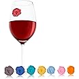 Vacu Vin Glass Markers Classic Set of 8 - Grapes Design