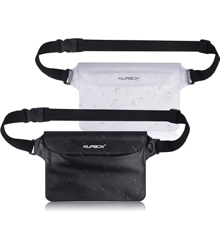 Wasserdichte Bauchtasche Mit Touchscreen-Fenster – Verstellbarer Bund, Großes Fassungsvermögen, Für Strand & Wassersport