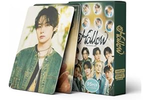 TUYINES Kpop Stray Kids Photocards, 55 sztuk kart Stray Kids Lomo, 40 sztuk naklejek SKZ, SKZ HOP, nowy album dla fanów (Hollow)