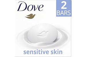 UNILEVER DOVE Crème Exfoliante Set 2 Pièces Savon Exfoliant Peaux Sèches et Sensibles 200 g