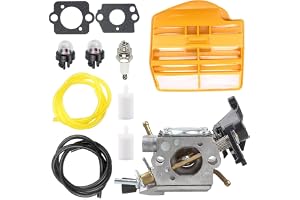 ZAMDOE Förgasare för Husqvarna 445 445E 450 450E gasmotorsåg ersätter # C1M-EL37B, 506450401 delar, för Jonsered CS2245 S II