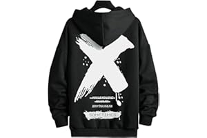 Moshtashio Felpa Uomo con Cappuccio Unisex Hip Hop a Maniche Lunghe Sweatshirt Pullover Uomo Felpe Stampa di Lettere Hoodie Uomo Autunno Inverno