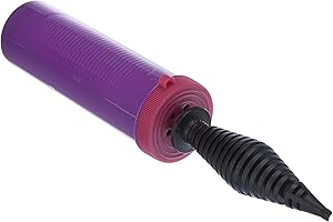 Amscan 9449 - Pompa per palloncini a due vie, dimensioni 28 x 4,4 x 4,4 cm, pompa per palloncini