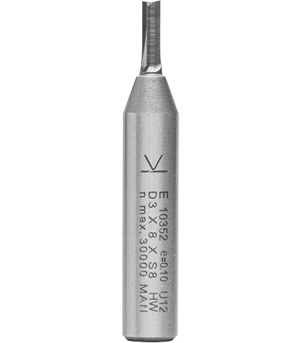 ENT 20339 Welpa Rounding Bit For Quarter-Round Carbide Shank (S) 8 Mm, Diameter (D) 32 Mm, (NL) 24 Mm, (R) 8 Mm, (D KL) 16/10 Mm, With 2 Bearings