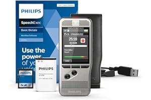 Pocket-Mémo DPM6000 avec boutons poussoirs et version SpeechExec abonnement pendant 2 ans