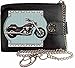 Produktbild Yamaha XVS 950A Midnight Star Rot Bild auf KLASSEK Marken RFID Herren Geldbörse Portemonnaie Echtes Leder mit Kette Motorrad Bike Zubehör Geschenk mit Metall Box NICHT OFFIZIELLE YAMAHA Produkte