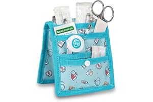 ELITE BAGS EB KEEN'S PRINTED Organizer per l'infermiere (Blu)