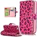 Produktbild Roreikes Apple iphone 5C , iphone 5C Case, Hülle Muster Blume Strap Wallet Cover Tasche Bunte Retro PU Leder Flip Case Handytasche Muster Schutz Hüllen im Bookstyle Handyhülle Ledertasche mit Stand mit Neun Funktion Kartenfächer Magnetverschluss Magnet Etui Schale Schutzhüllen für Apple iphone 5C