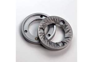 MIICOFFEE SSP Cast Lab Sweet 64mm Flat Burrs (Silver Knight Coated)