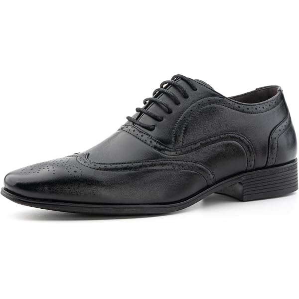 Chaussures Habillées Homme Style Derby/Oxford - Cuir Synthétique, Semelle Caoutchouc, Taille 39 à 47 - 3