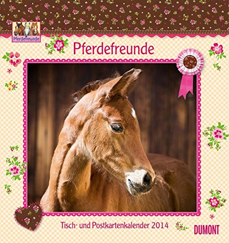 Pferdefreunde 2014: Ein Tisch- und Postkartenkalender