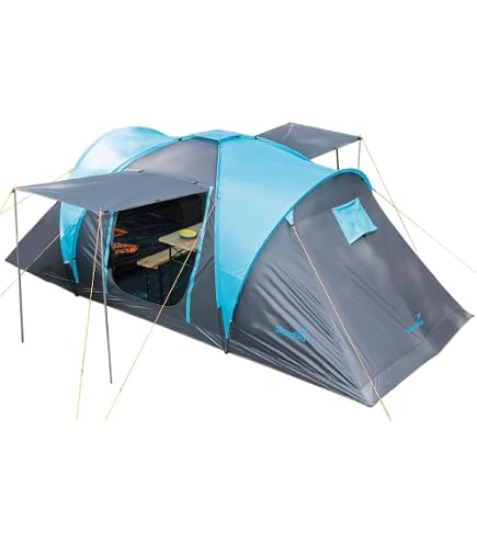 zelt ancona 4 High Peak 4.0 grau/grün 2022 Campingzelt Sport & Freizeit Model:Uicty Black*2 Jack Wolfskin Jack Wolfskin Category_Tool Kit