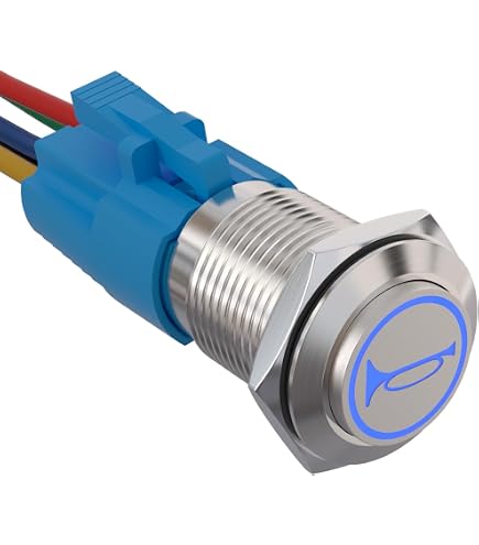 12V 16mm Auto Wasserdicht Metall Push Button Momentary AUF OFF Horn Schalter Silber 88410029 12V 16mm Auto Wasserdicht Metall Push Button Momentary AUF OFF Horn Schalter Silber 88410029