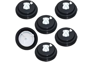 OIHCAZ 6 Pack Replacement for Siamp Diaphragm Washer, Replacement Rubber Ball Valve Washers for Old Style Cistern Valves, Inlet Float Valve Diaphragm Washer Fits for Siamp Fill Valves