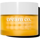 Cream Co. Leke Karşıtı Cilt Tonu Eşitleyici C Vitamini Nemlendirici Kaps&uuml;l Y&uuml;z Kremi 50 ML, T&uuml;m Cilt Tipleri