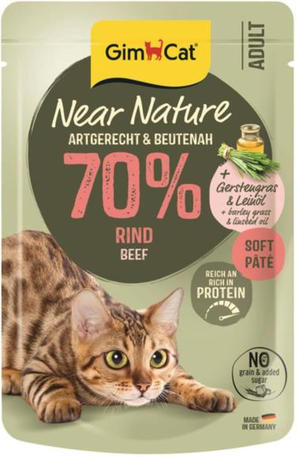 GimCat Near Nature Tavuklu&Ördekli 85 Gr - Görsel 3