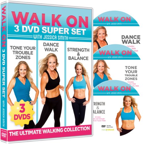 Preisvergleich Produktbild Jessica Smith - WALK ON - 3 DVD Super Set