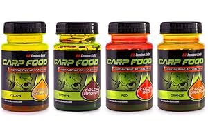 Tandem Baits Colorant d'Appât Intensif pour Bouillettes Carpes Concentré Puissant l'Appât Efficace 75 ML