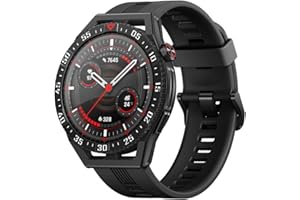 Smartwatch HUAWEI WATCH GT 3 SE, elegancki i stylowy, monitorowanie zdrowia podczas snu, treningi, dwutygodniowy czas pracy baterii, różne wzory tarcz zegarka, kompatybilny z Androidem i iOS, czarny