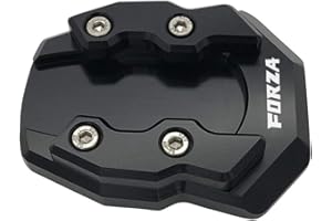 LongGreat Motorcycle Side Stand Enlarge Foot Pad Anti-Slip Kickstand Extension Plate Pad For Honda Forza 300 125 250 2017-2020