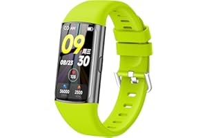 Tipmant Montre Connectée Femme Homme Enfant IP68 Etanche Bracelet Connecté Montre Connecter avec Cardio Podometre Sommeil Réveil Notifications Sport Smartwatch pour iPhone Huawei Samsung Xiaomi Sony